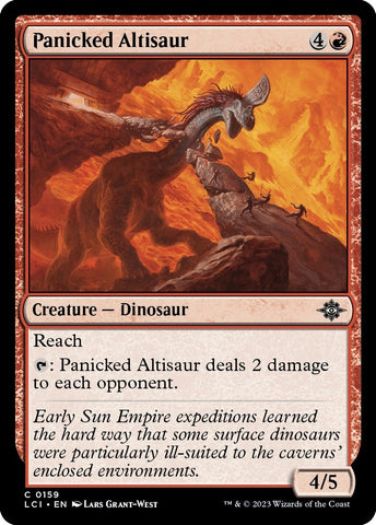 Image for Panicked Altisaur (159) [The Lost Caverns of Ixalan]