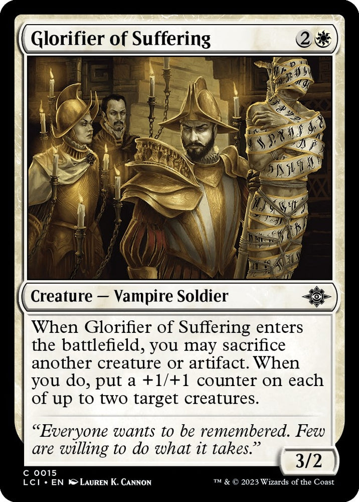Image for Glorifier of Suffering (15) [The Lost Caverns of Ixalan]
