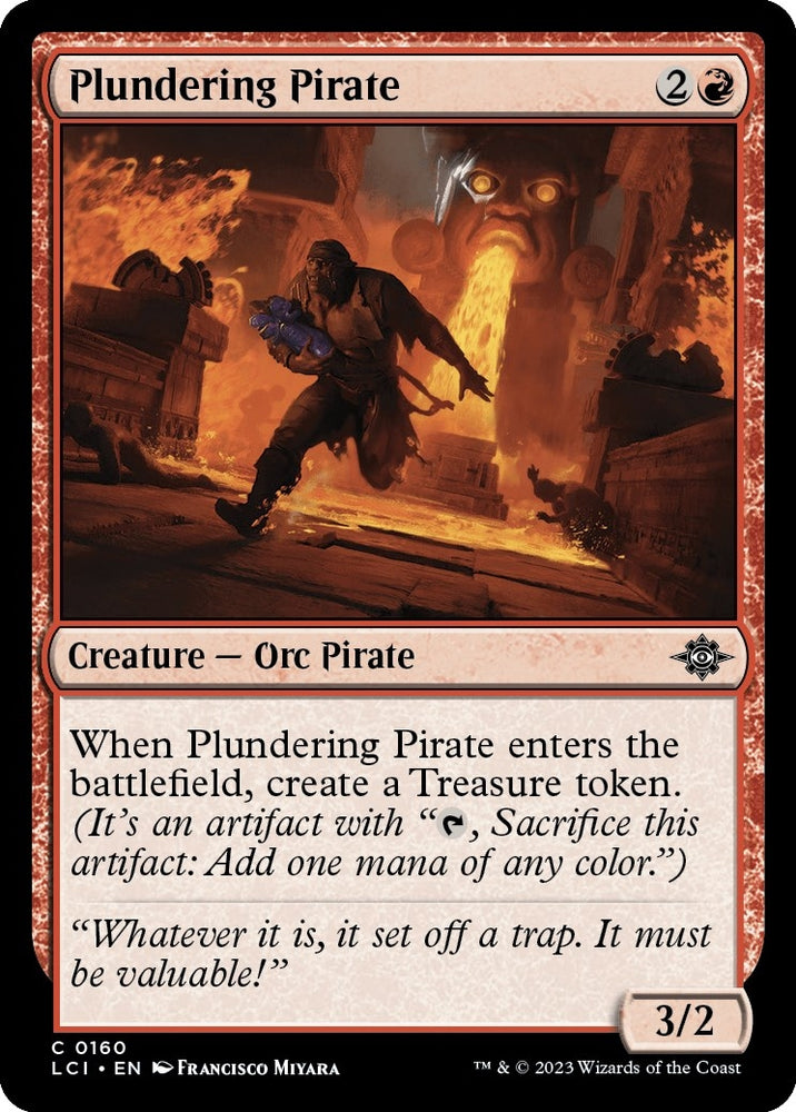 Image for Plundering Pirate (160) [The Lost Caverns of Ixalan]