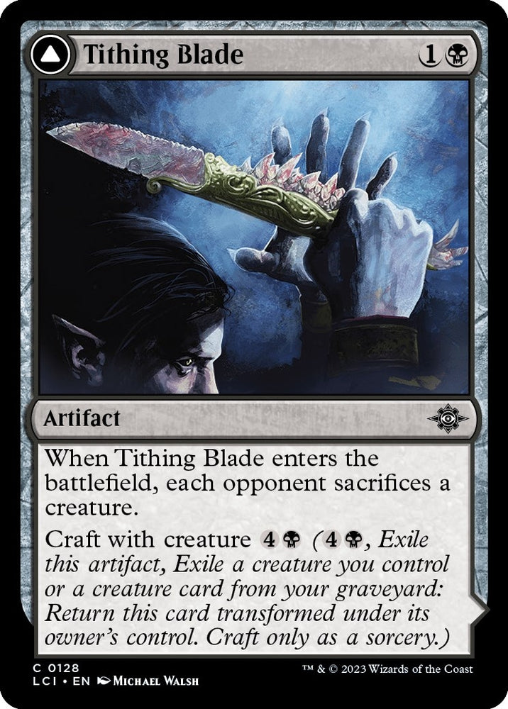 Image for Tithing Blade (128) [The Lost Caverns of Ixalan]