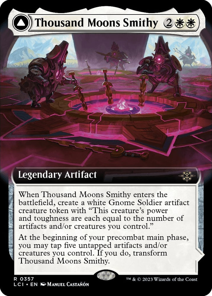 Image for Thousand Moons Smithy (Extended Art) (357) [The Lost Caverns of Ixalan]