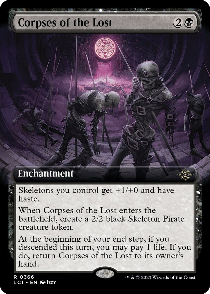 Image for Corpses of the Lost (Extended Art) (366) [The Lost Caverns of Ixalan]