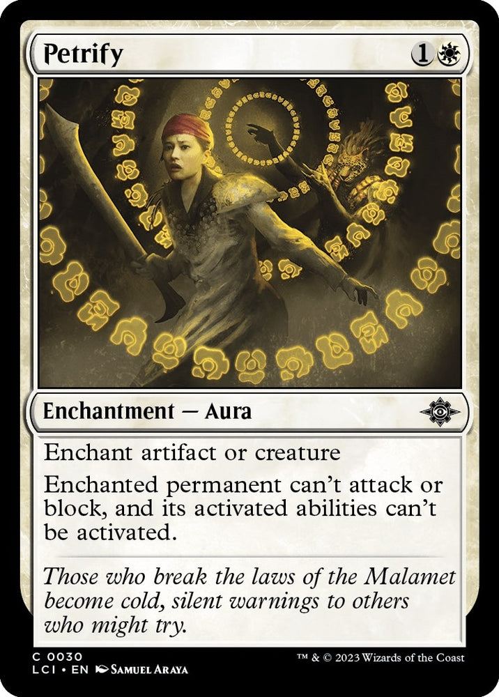 Image for Petrify (30) [The Lost Caverns of Ixalan]