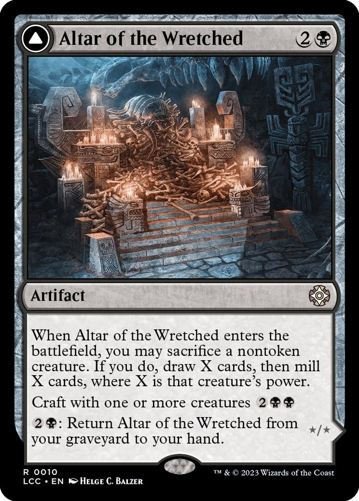 Image for Altar of the Wretched (10) [Commander: The Lost Caverns of Ixalan]