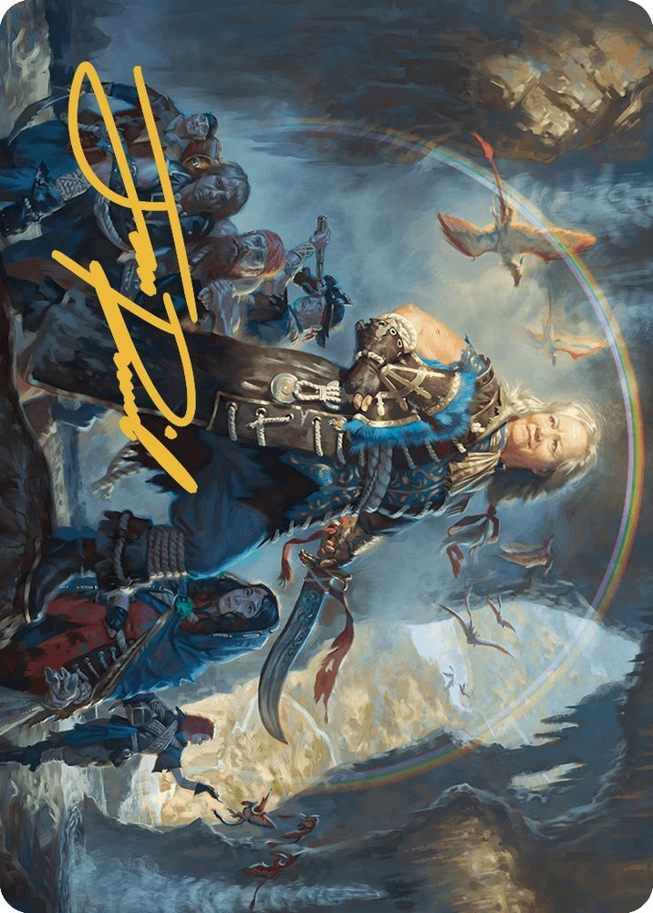 Image for Admiral Brass, Unsinkable Art Card (Gold-Stamped Signature) (69) [Art Series: The Lost Caverns of Ixalan]