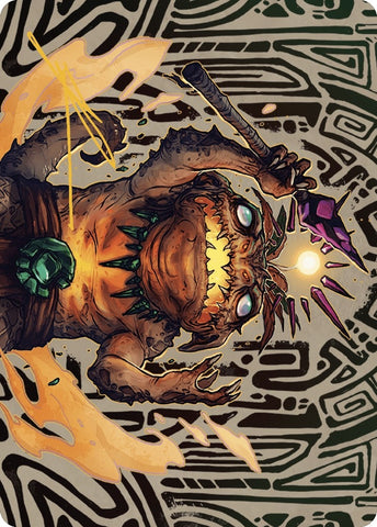 Image for Zoyowa Lava-Tongue Art Card (Gold-Stamped Signature) (54) [Art Series: The Lost Caverns of Ixalan]