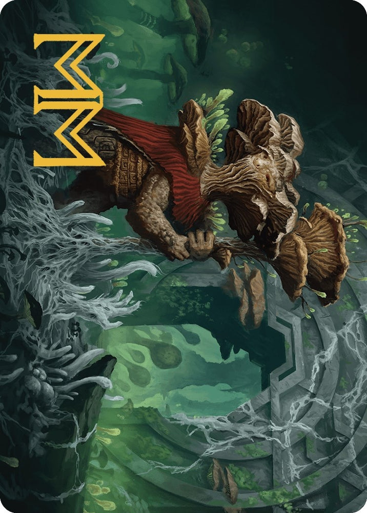 Image for Tendril of the Mycotyrant Art Card (Gold-Stamped Signature) (31) [Art Series: The Lost Caverns of Ixalan]