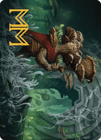 Image for Tendril of the Mycotyrant Art Card (Gold-Stamped Signature) (31) [Art Series: The Lost Caverns of Ixalan]