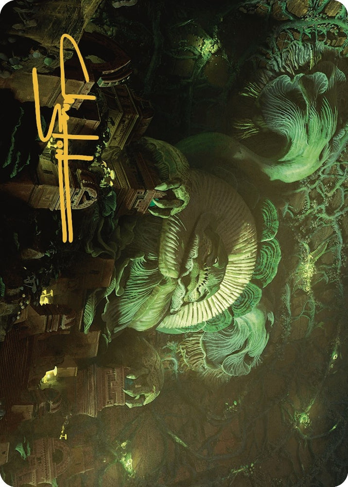 Image for The Mycotyrant Art Card (Gold-Stamped Signature) (35) [Art Series: The Lost Caverns of Ixalan]