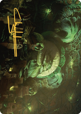 Image for The Mycotyrant Art Card (Gold-Stamped Signature) (35) [Art Series: The Lost Caverns of Ixalan]