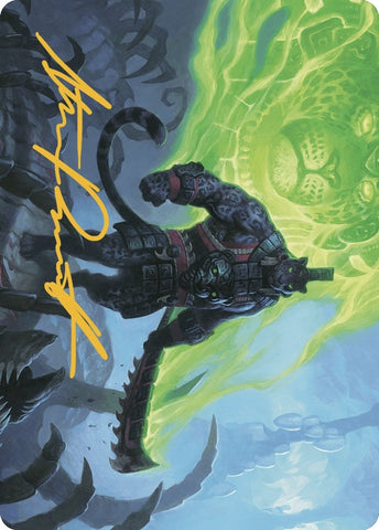 Image for Malamet Veteran Art Card (Gold-Stamped Signature) (29) [Art Series: The Lost Caverns of Ixalan]