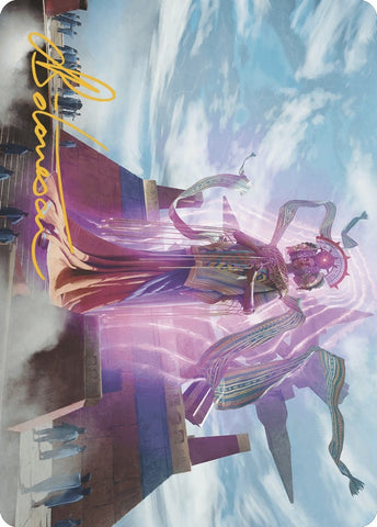 Image for Ojer Taq, Deepest Foundation Art Card (4/81) (Gold-Stamped Signature) (4) [Art Series: The Lost Caverns of Ixalan]