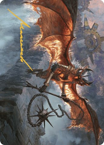 Image for Bloodletter of Aclazotz Art Card (15/81) (Gold-Stamped Signature) (15) [Art Series: The Lost Caverns of Ixalan]
