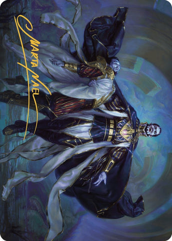 Image for Vito, Fanatic of Aclazotz Art Card (Gold-Stamped Signature) (39) [Art Series: The Lost Caverns of Ixalan]
