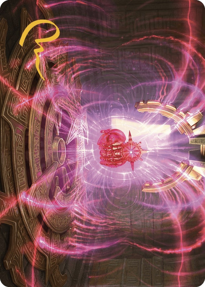Image for Locus of Enlightenment Art Card (Gold-Stamped Signature) (12) [Art Series: The Lost Caverns of Ixalan]