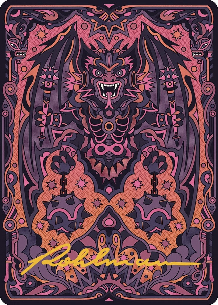 Image for Bloodletter of Aclazotz Art Card (61/81) (Gold-Stamped Signature) (61) [Art Series: The Lost Caverns of Ixalan]