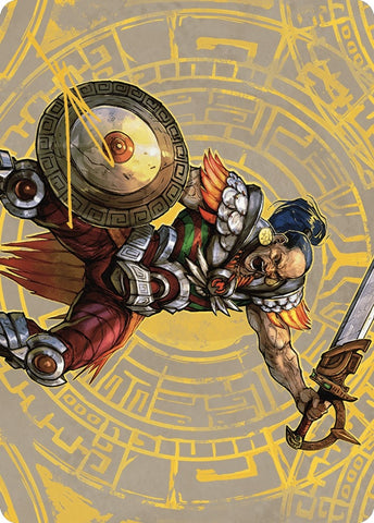 Image for Inti, Seneschal of the Sun Art Card (Gold-Stamped Signature) (47) [Art Series: The Lost Caverns of Ixalan]