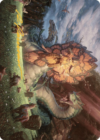 Image for Ojer Kaslem, Deepest Growth Art Card (30/81) (Gold-Stamped Signature) (30) [Art Series: The Lost Caverns of Ixalan]