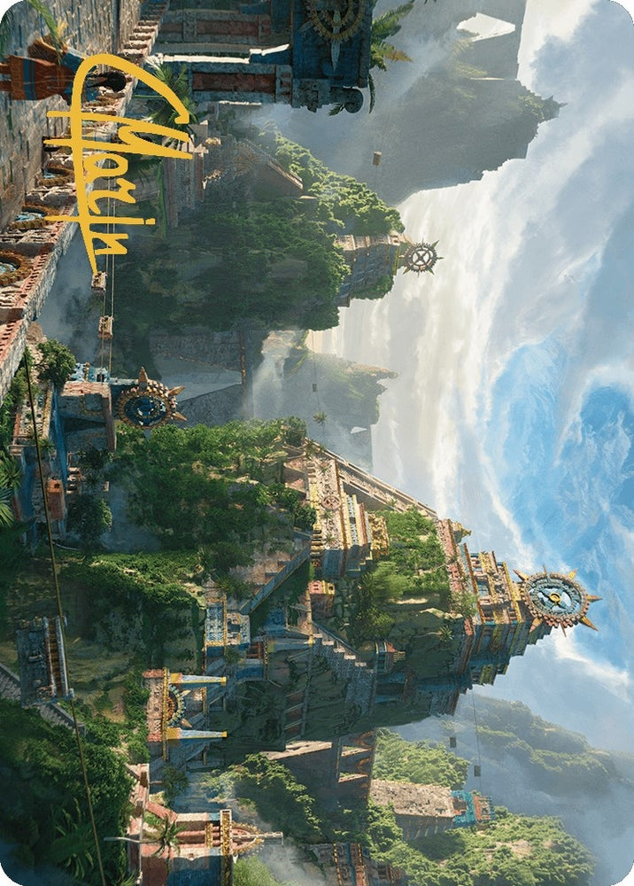Image for Clifftop Retreat Art Card (Gold-Stamped Signature) (81) [Art Series: The Lost Caverns of Ixalan]
