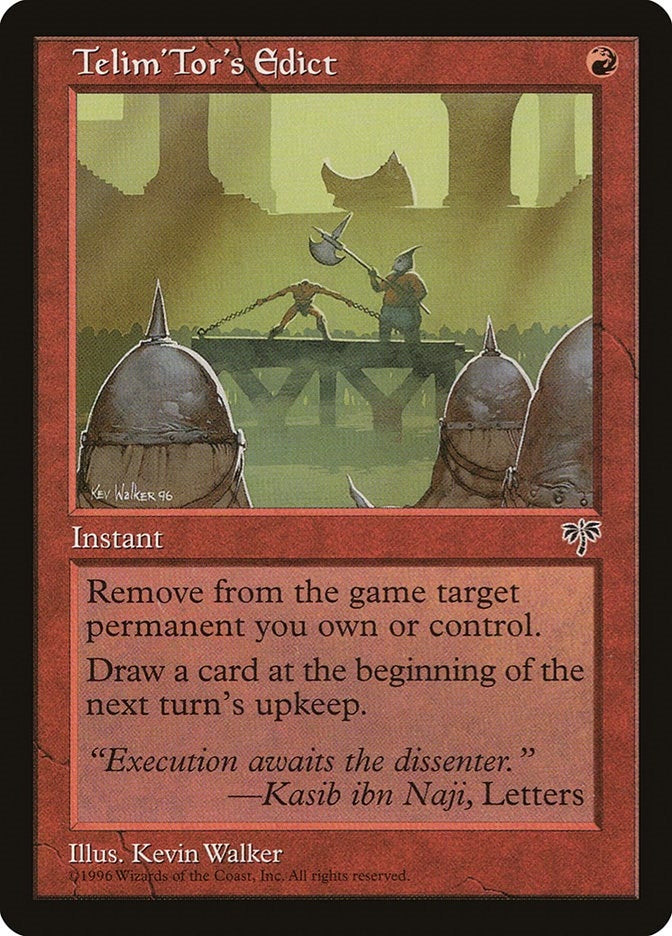 Image for Telim'Tor's Edict [Mirage]