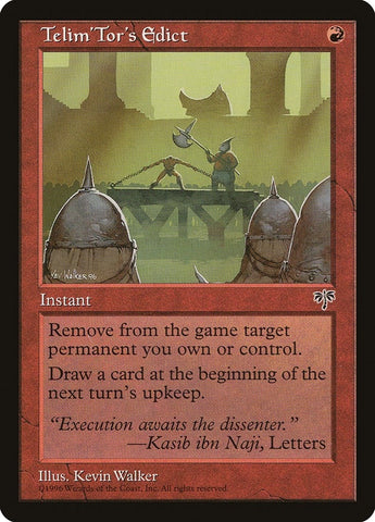 Image for Telim'Tor's Edict [Mirage]