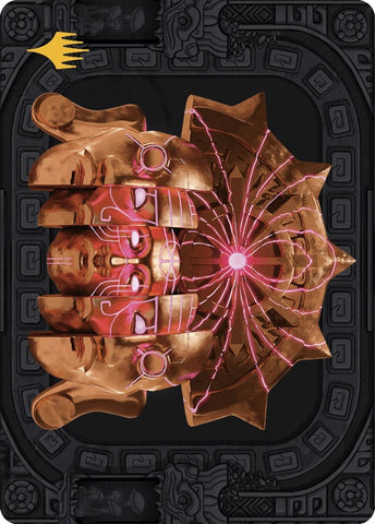 Image for Ojer Taq, Deepest Foundation Art Card (56/81) (Gold-Stamped Planeswalker Symbol) (56) [Art Series: The Lost Caverns of Ixalan]