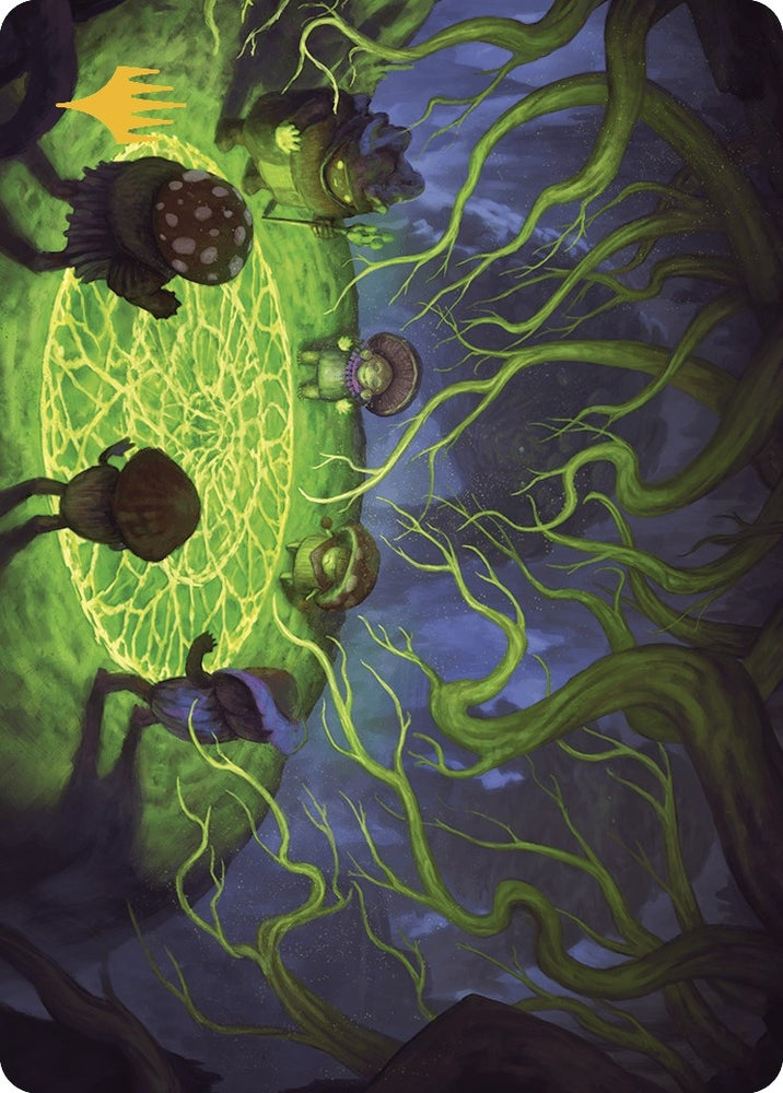 Image for Growing Rites of Itlimoc Art Card (Gold-Stamped Planeswalker Symbol) (26) [Art Series: The Lost Caverns of Ixalan]