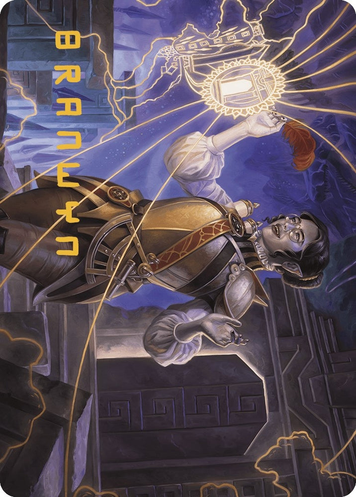 Image for Amalia Benavides Aguirre Art Card (33/81) (Gold-Stamped Signature) (33) [Art Series: The Lost Caverns of Ixalan]