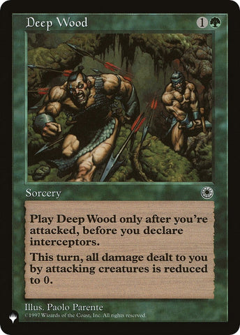 Image for Deep Wood [The List Reprints]