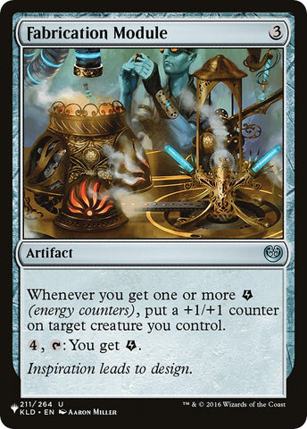 Image for Fabrication Module (211) [The List Reprints]