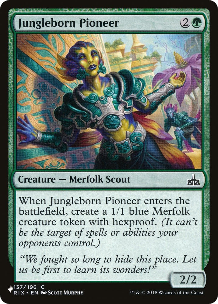 Image for Jungleborn Pioneer (137) [The List Reprints]