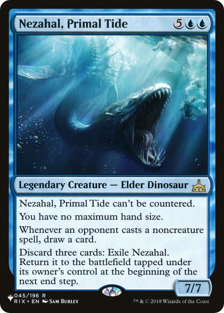 Image for Nezahal, Primal Tide (45) [The List Reprints]