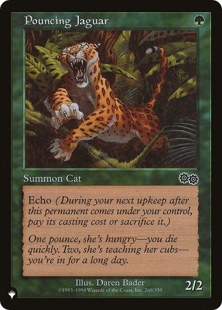 Image for Pouncing Jaguar (269) [The List Reprints]