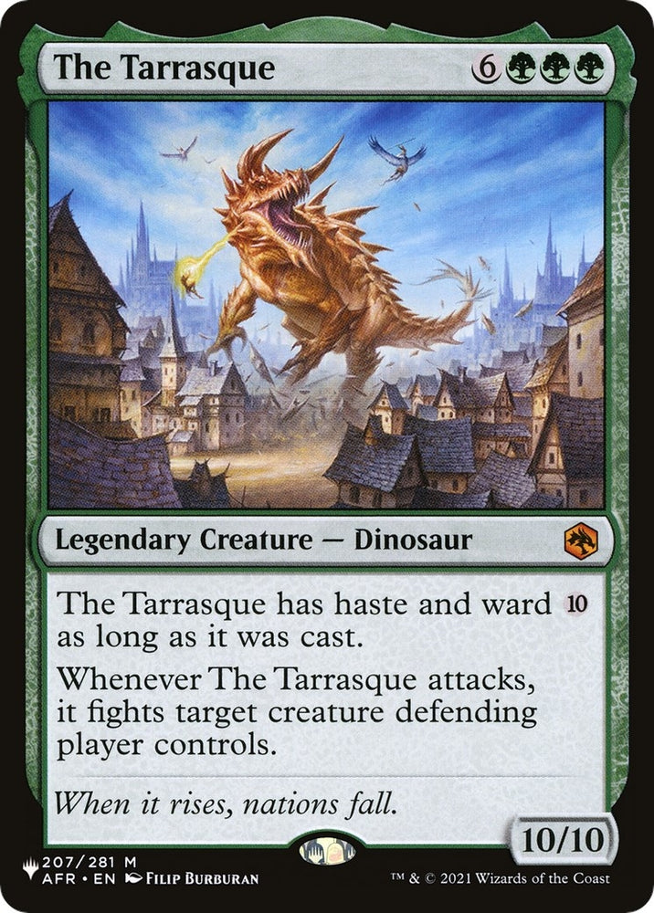 Image for The Tarrasque (207) [The List Reprints]