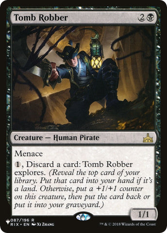 Image for Tomb Robber (87) [The List Reprints]