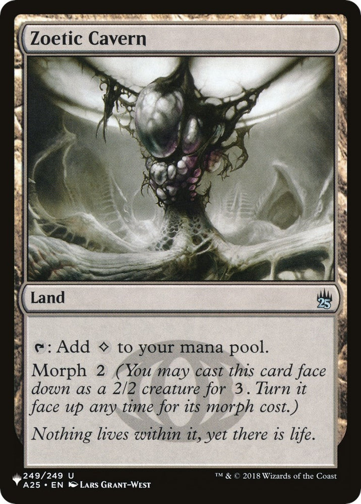 Image for Zoetic Cavern (249) [The List Reprints]
