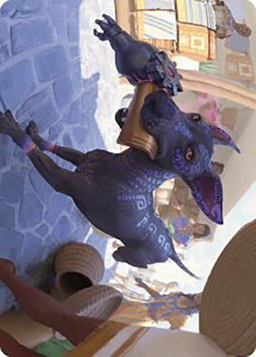 Image for Mischievous Pup Art Card (3) [Art Series: The Lost Caverns of Ixalan]