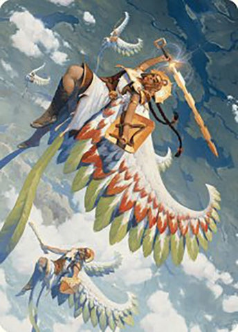 Image for Resplendent Angel Art Card (5/81) (5) [Art Series: The Lost Caverns of Ixalan]