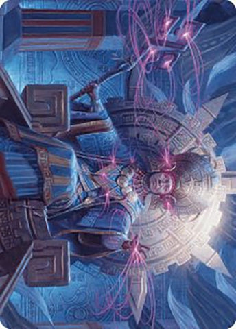 Akal Pakal, First Among Equals Art Card (8/81) (8) [Art Series: The Lost Caverns of Ixalan]