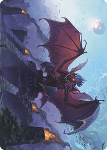 Aclazotz, Deepest Betrayal Art Card (14) [Art Series: The Lost Caverns of Ixalan]