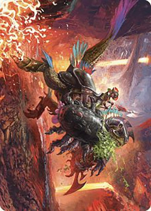 Image for Triumphant Chomp Art Card (21) [Art Series: The Lost Caverns of Ixalan]