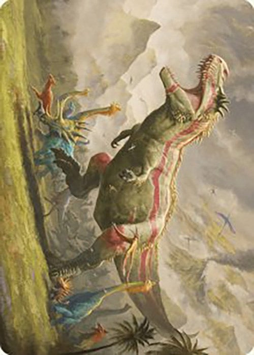 Image for Ghalta, Stampede Tyrant Art Card (24) [Art Series: The Lost Caverns of Ixalan]