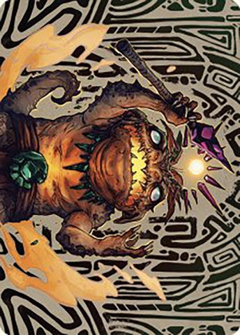 Image for Zoyowa Lava-Tongue Art Card (54) [Art Series: The Lost Caverns of Ixalan]