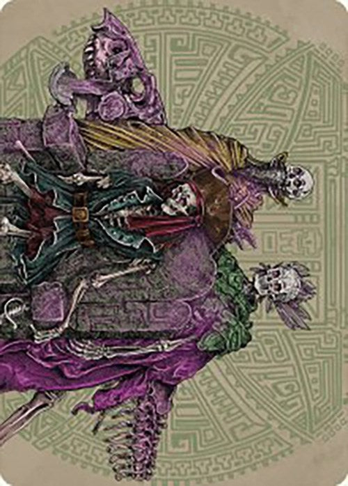 Image for Throne of the Grim Captain Art Card (55) [Art Series: The Lost Caverns of Ixalan]