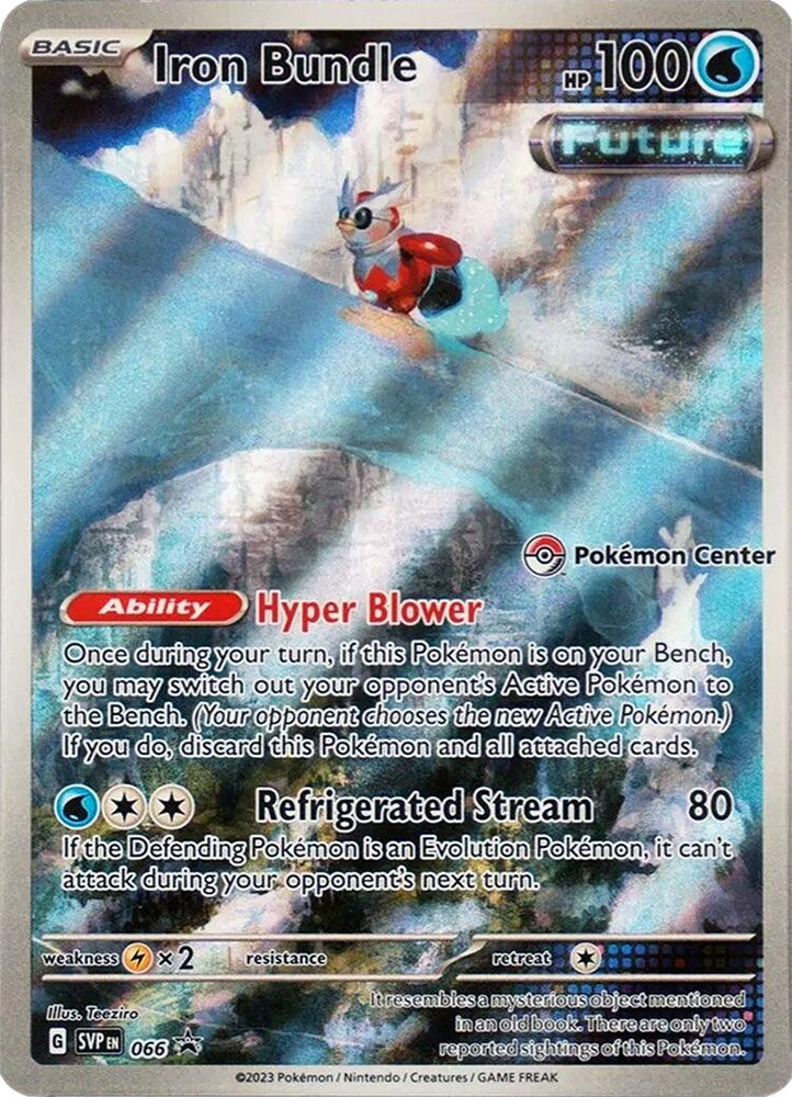 Image for Iron Bundle - 066 (Pokemon Center Exclusive) (066) [SV: Scarlet & Violet Promo Cards]