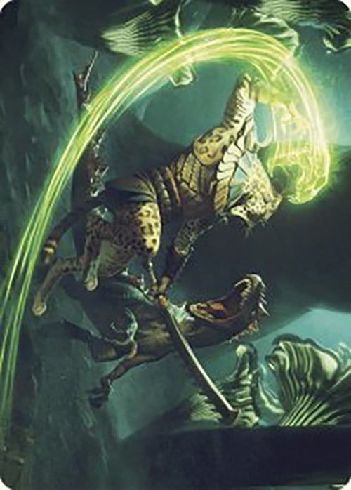 Image for Contest of Claws Art Card (72) [Art Series: The Lost Caverns of Ixalan]