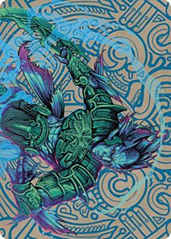 Image for Hakbal of the Surging Soul Art Card (74) [Art Series: The Lost Caverns of Ixalan]