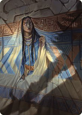 Image for Whispersilk Cloak Art Card (80) [Art Series: The Lost Caverns of Ixalan]