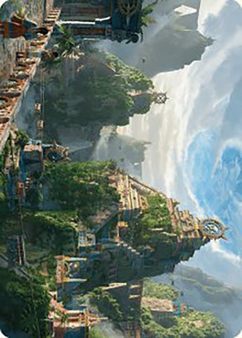 Image for Clifftop Retreat Art Card (81) [Art Series: The Lost Caverns of Ixalan]