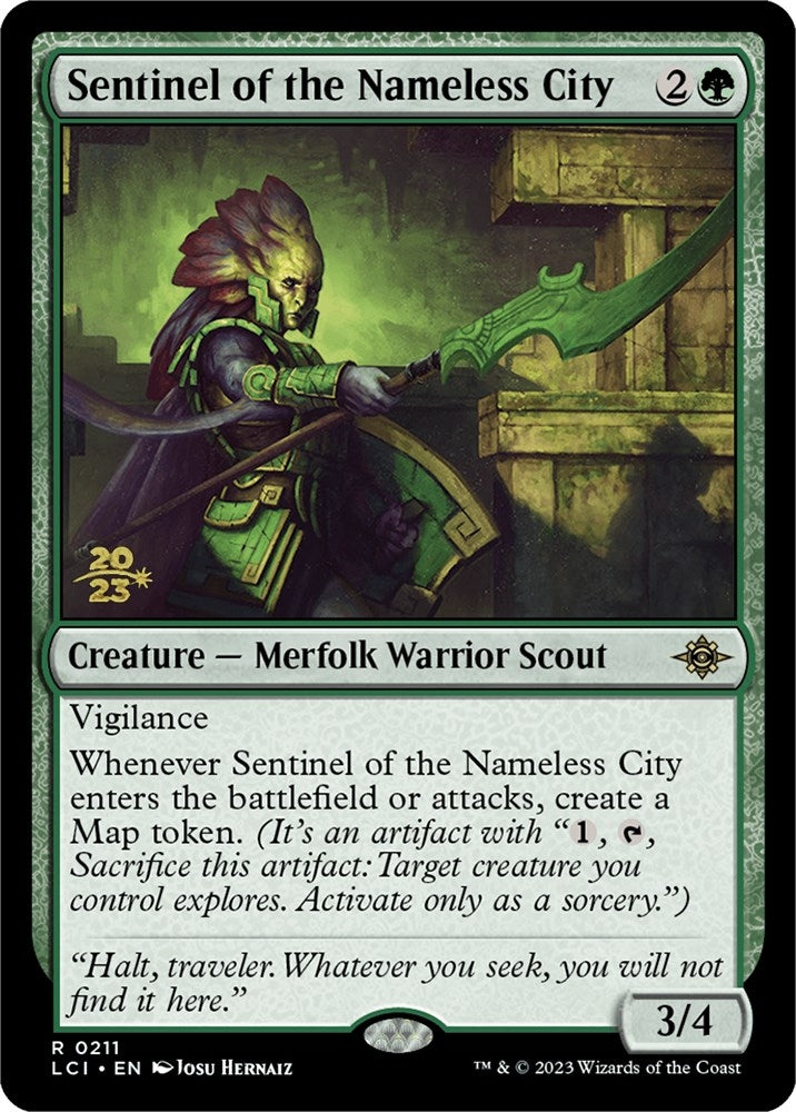 Image for Sentinel of the Nameless City (211) [Prerelease Cards]